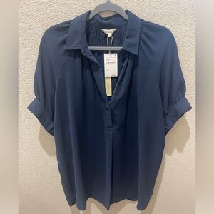 Max Studio Women's Navy Blouse